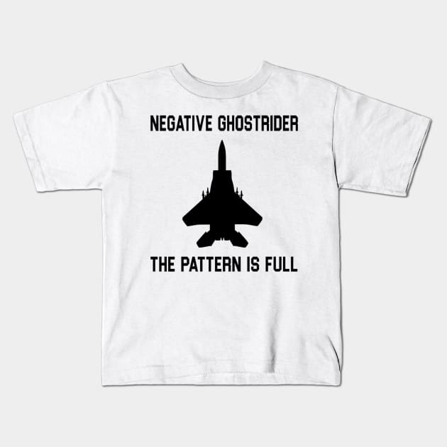 Top Gun Quote Kids T-Shirt by kiwodesign